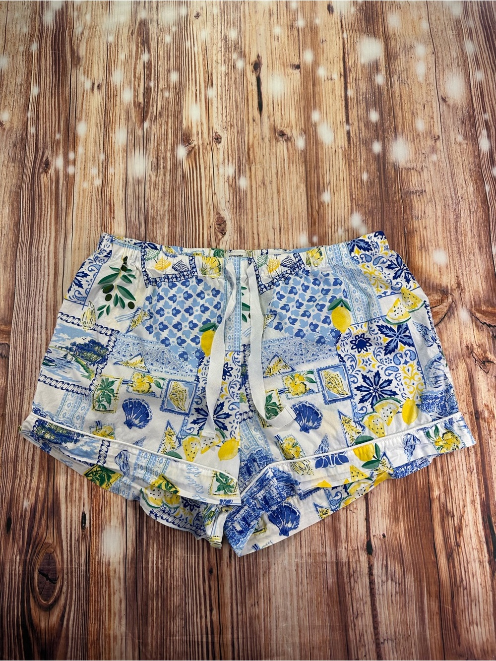 J.Crew Factory Women’s Cotton Short Pajama Set Size Medium - Picture 5 of 13